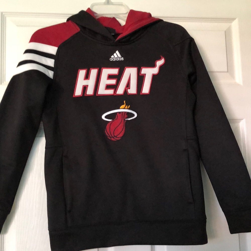 Miami heat hoodie with pockets in front